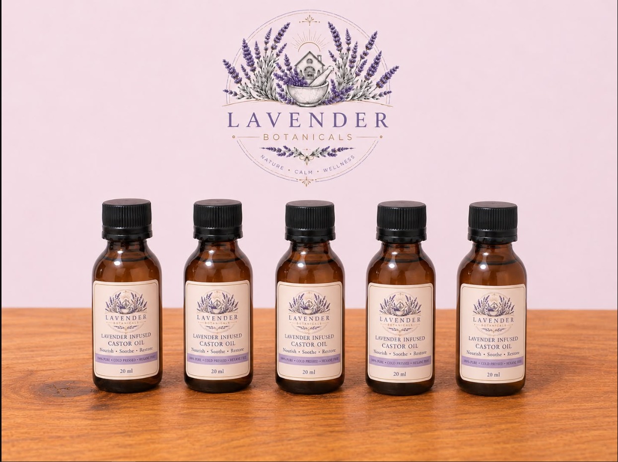 Lavender Infused Castor Oil - 20 ml